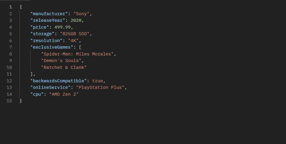 Gaming Consoles API